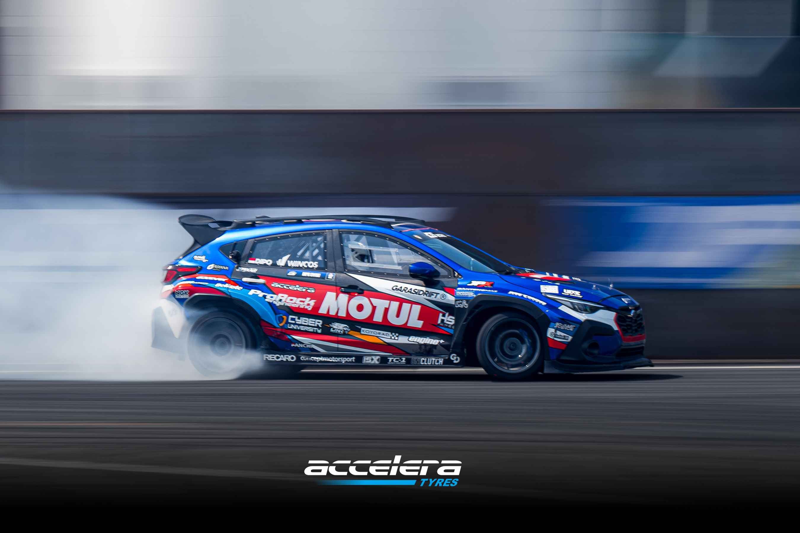 Accelera Tires Show Consistency at Indonesian Drift Series & Women’s Drift Challenge Round 4